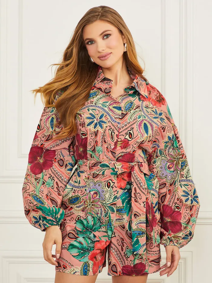 GUESS Sale Amazonia Daydream Shirt Colors 8211 Women
