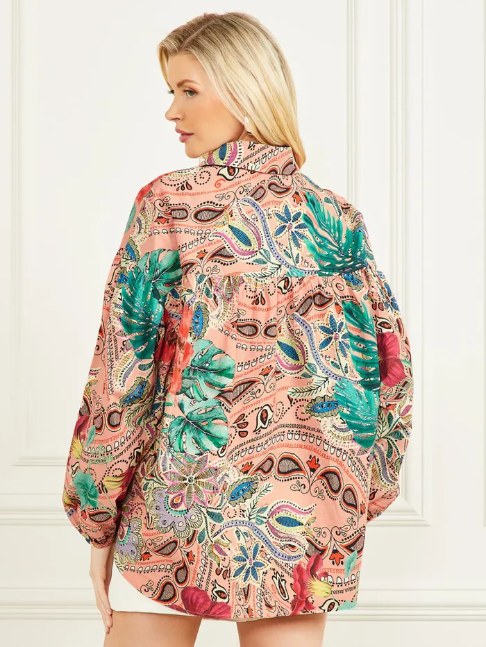 GUESS Sale Amazonia Daydream Shirt Colors 8211 Women