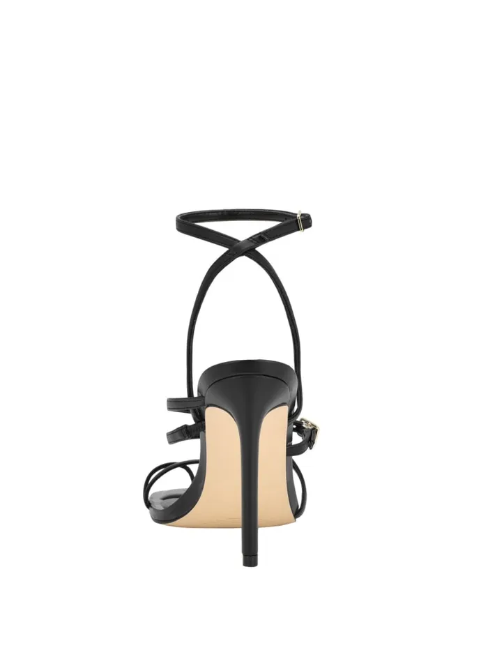 GUESS Sale Bolten Strappy Stiletto Heels Orange 8211 Women