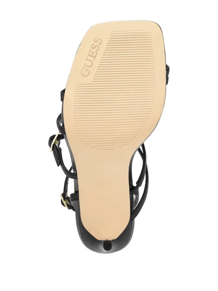 GUESS Sale Bolten Strappy Stiletto Heels Orange 8211 Women