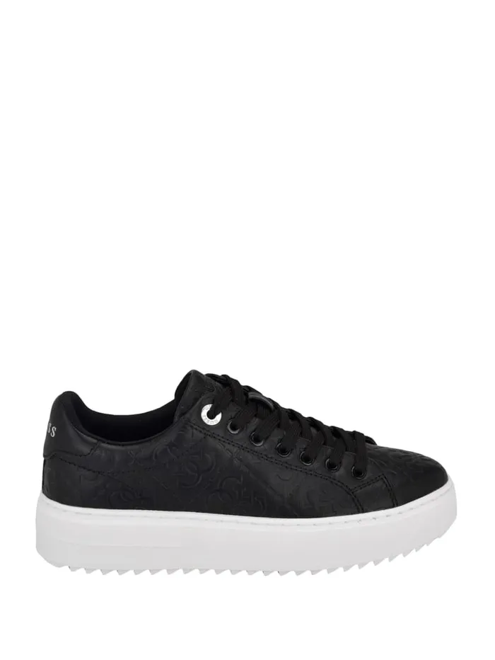 GUESS Sale Denesa Peony LowTop Sneakers Black 8211 Women