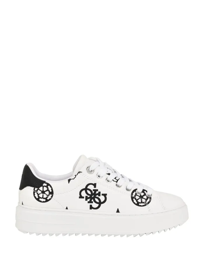 GUESS Sale Denesa Peony LowTop Sneakers Black 8211 Women