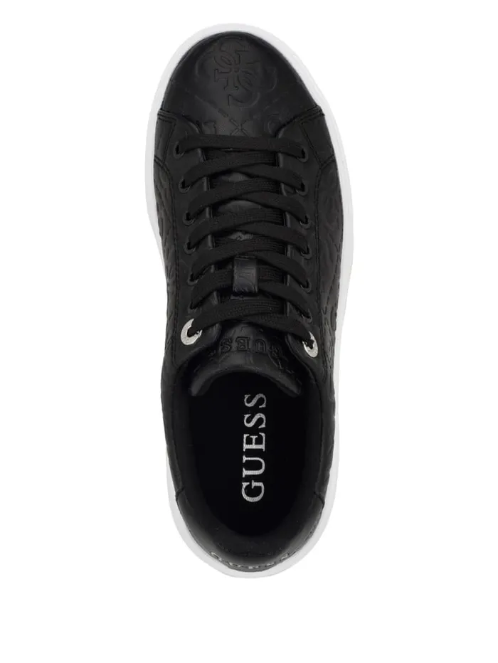 GUESS Sale Denesa Peony LowTop Sneakers Black 8211 Women