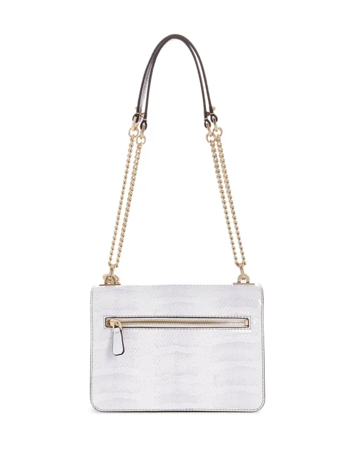 GUESS Sale Eliette Snakeskin Convertible Crossbody Colors 8211 Women