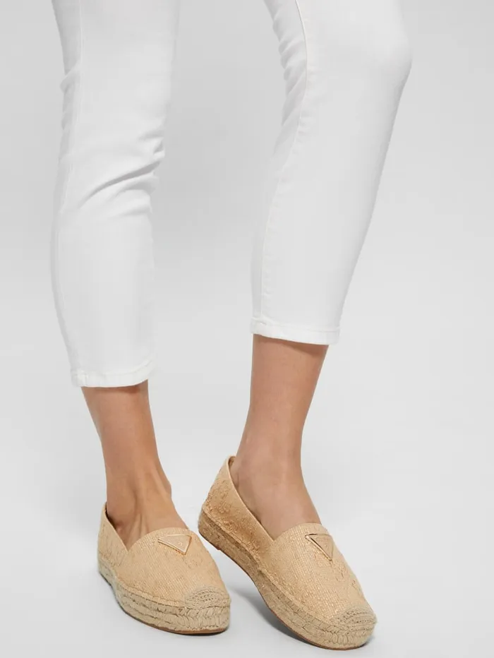 GUESS Sale Mones Espadrille Flats Blue 8211 Women