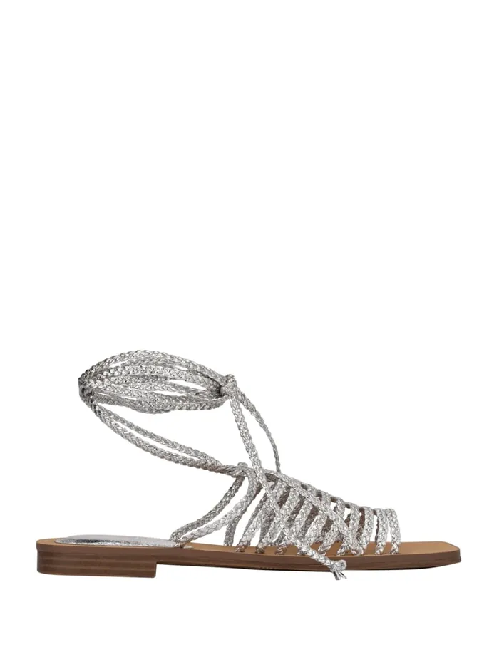 GUESS Sale Rayana Strappy LaceUp Sandals Orange 8211 Women