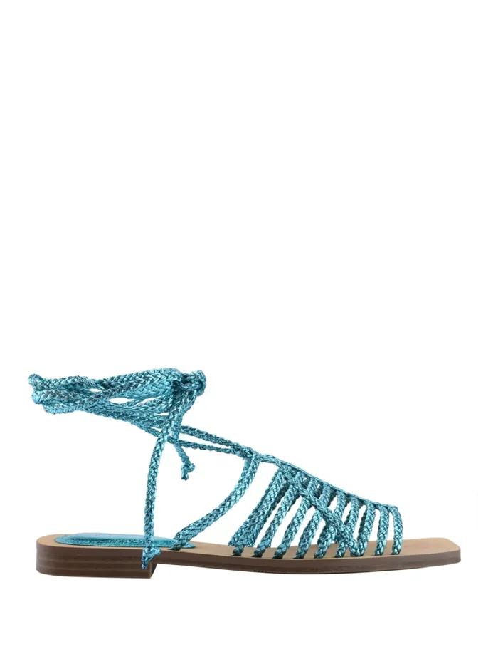 GUESS Sale Rayana Strappy LaceUp Sandals Orange 8211 Women