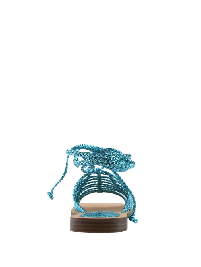 GUESS Sale Rayana Strappy LaceUp Sandals Orange 8211 Women