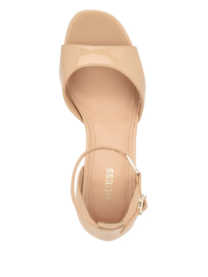 GUESS Sale Selima Platform Heels Beige 8211 Women