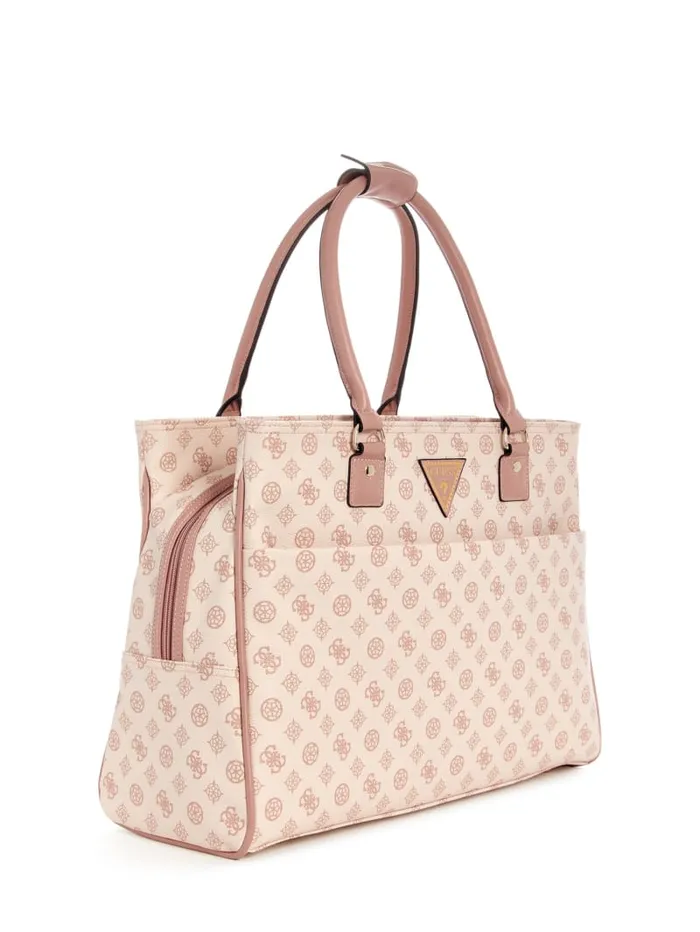 GUESS Sale Wilder Peony Shopper Tote Pink 8211 Women