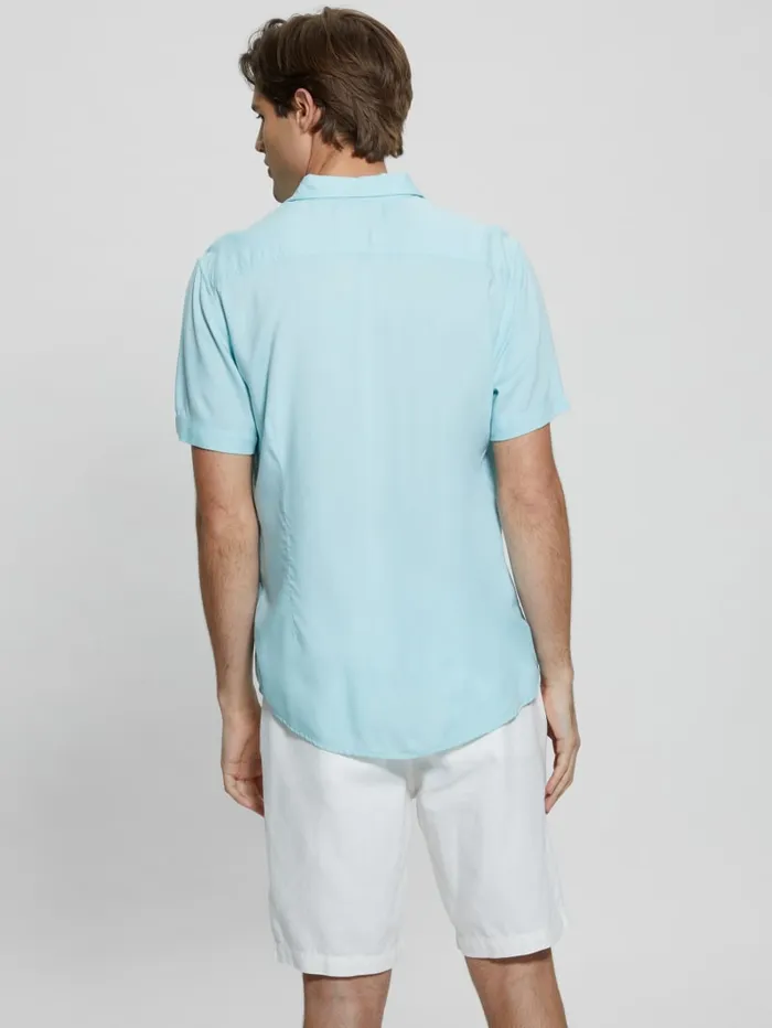 GUESS Shirts Eco Solid Shirt Beige 8211 Men