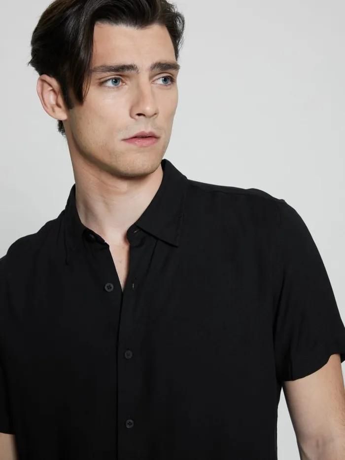GUESS Shirts Eco Solid Shirt Beige 8211 Men