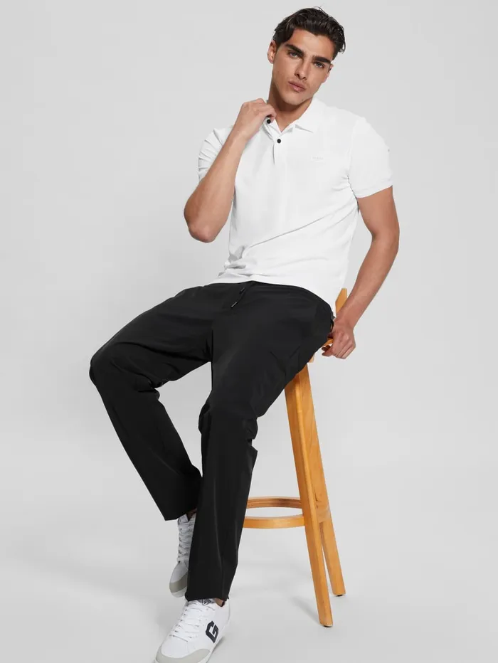 GUESS Shirts TechStretch Polo White 8211 Men