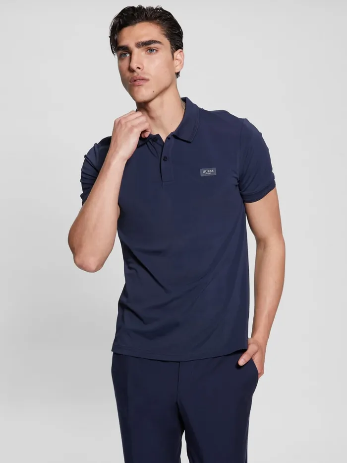 GUESS Shirts TechStretch Polo White 8211 Men