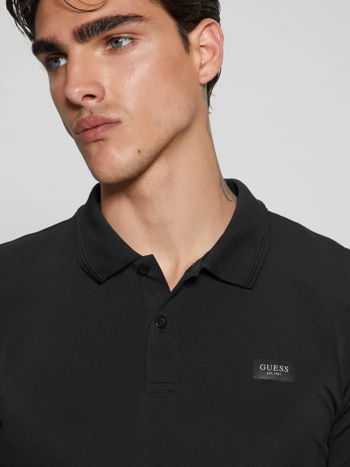 GUESS Shirts TechStretch Polo White 8211 Men