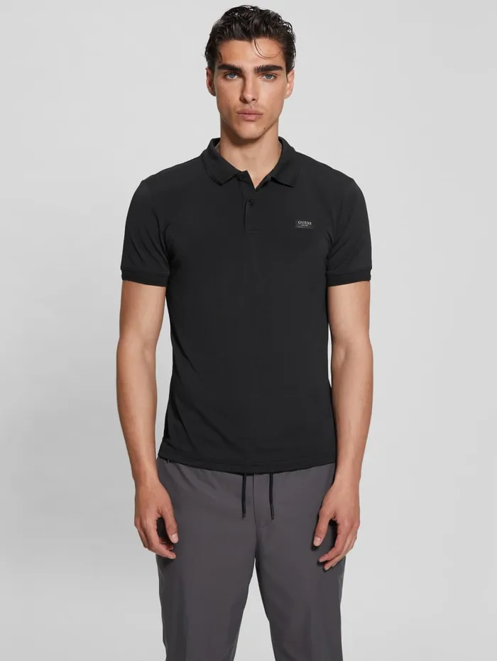 GUESS Shirts TechStretch Polo White 8211 Men