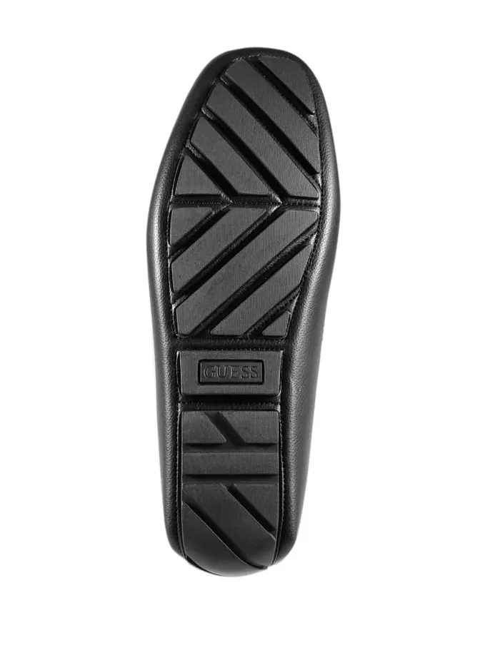 GUESS Shoes Aurolo G Logo Driving Loafers Brown 8211 Men