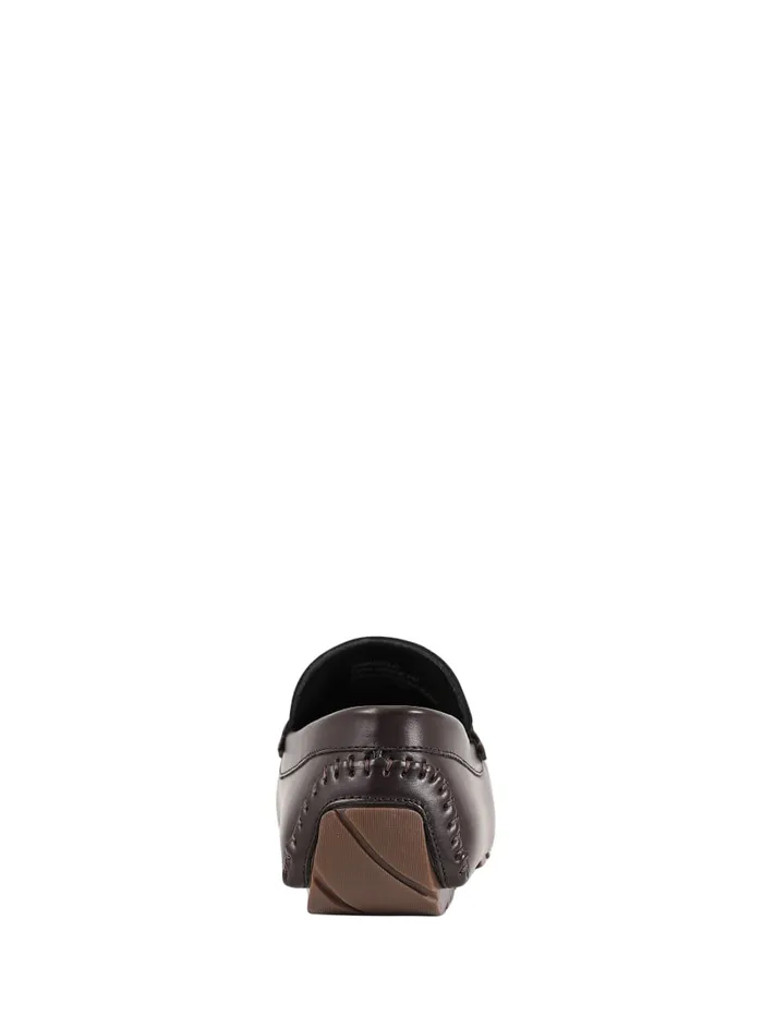 GUESS Shoes Aurolo G Logo Driving Loafers Brown 8211 Men
