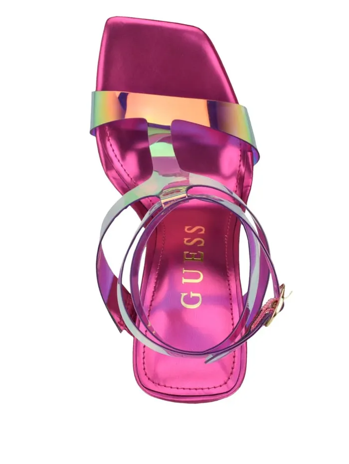 GUESS Shoes Bacio Embossed Wedges Pink 8211 Women