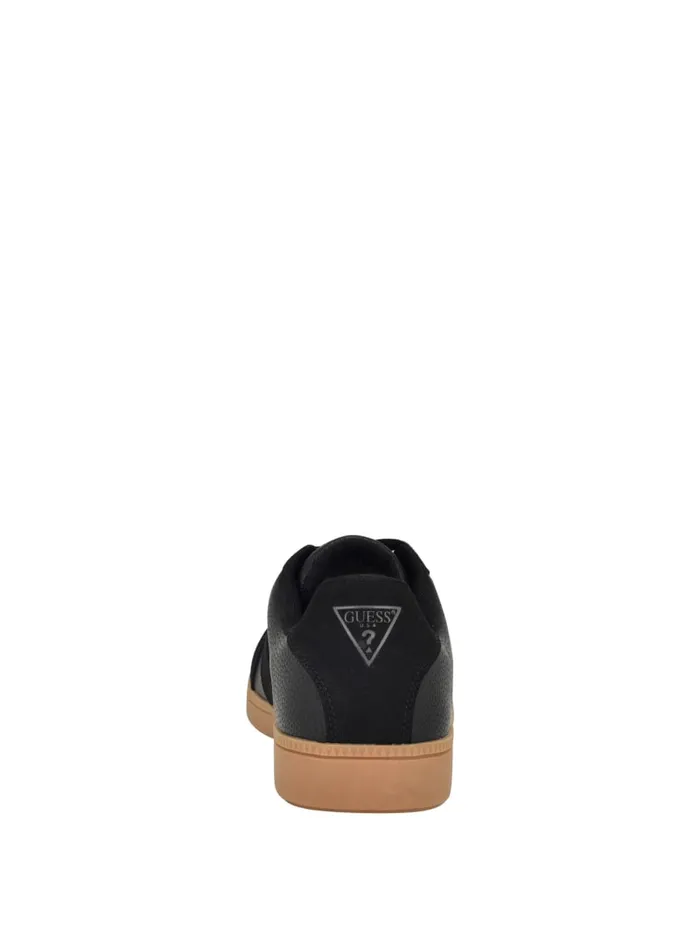 GUESS Shoes Bishan FauxLeather Sneakers Black 8211 Men