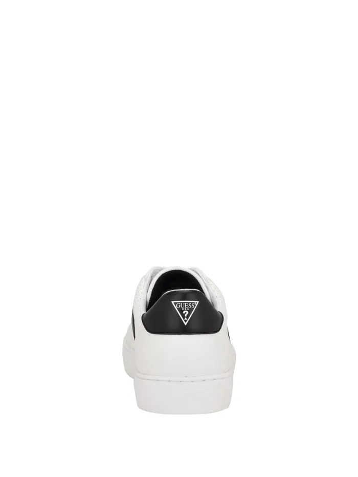 GUESS Shoes Bixly Signature Stripe LowTop Sneaker White 8211 Men