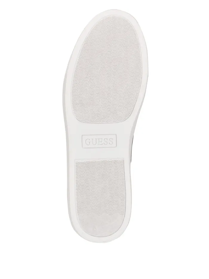 GUESS Shoes Bixly Signature Stripe LowTop Sneaker White 8211 Men