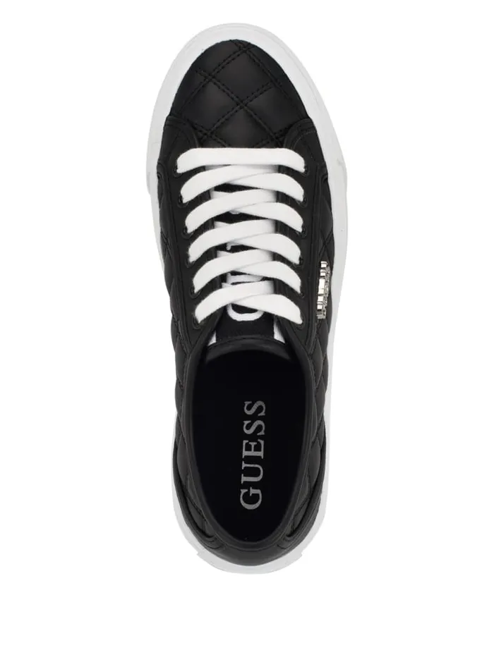 GUESS Shoes Jelexa Quilted Sneakers White 8211 Women