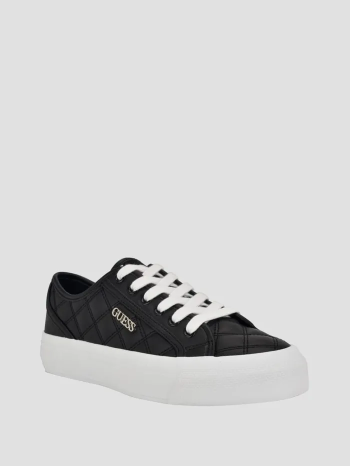 GUESS Shoes Jelexa Quilted Sneakers White 8211 Women