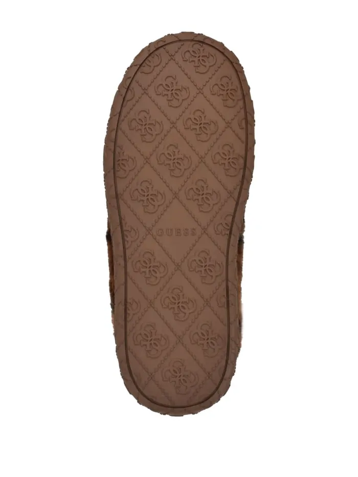 GUESS Shoes United Quattro G FauxFur Booties Brown 8211 Women