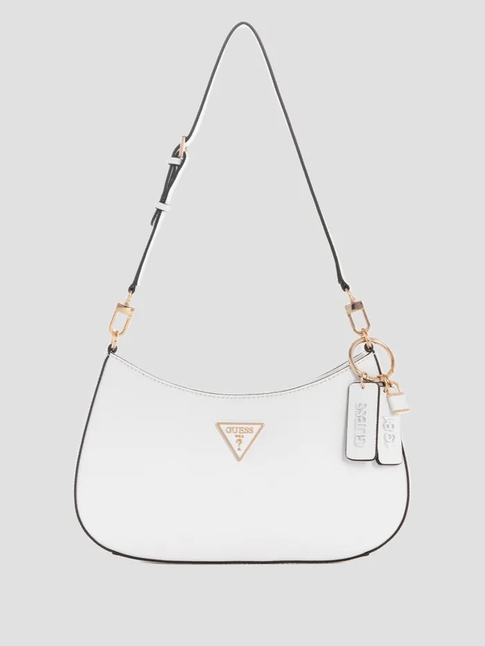 GUESS Shoulder Bags Noelle Shoulder Bag Black 8211 Unisex