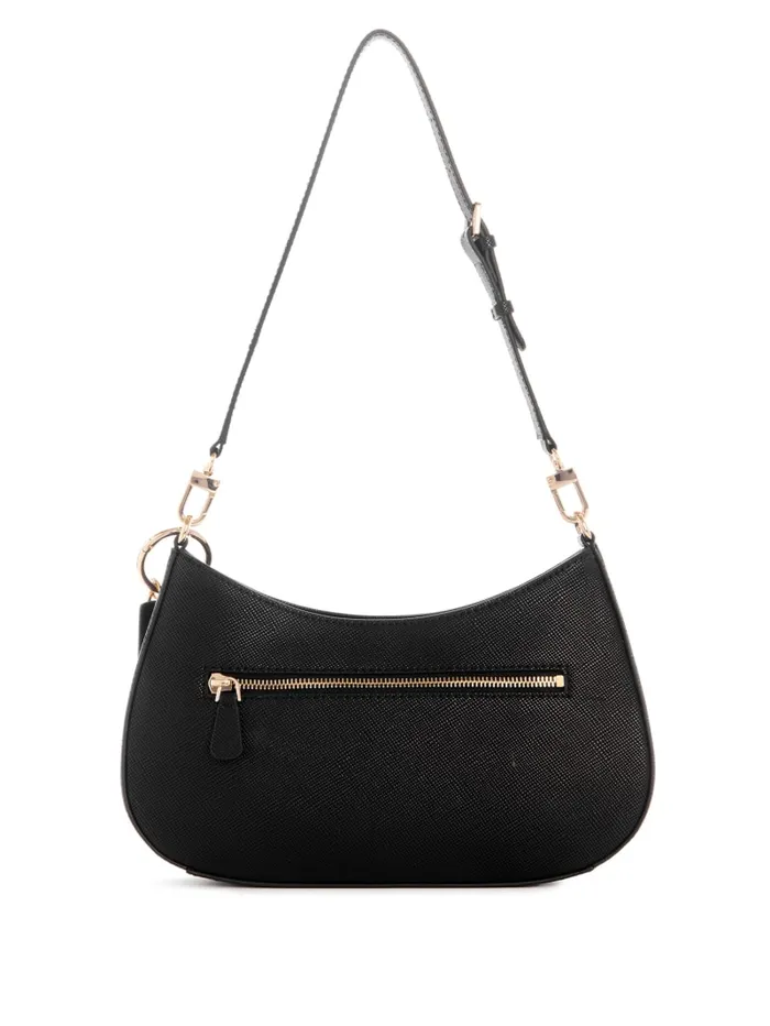 GUESS Shoulder Bags Noelle Shoulder Bag Black 8211 Unisex