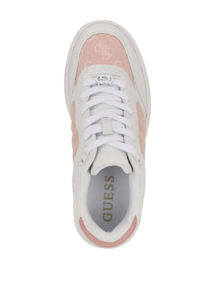 GUESS Sneakers Rola Jacquard LowTop Sneakers Pink 8211 Unisex