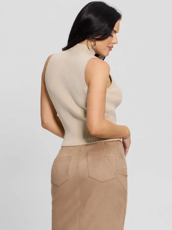 GUESS Sweaters and Knits Eco Rosalia Sweater Top Beige 8211 Women