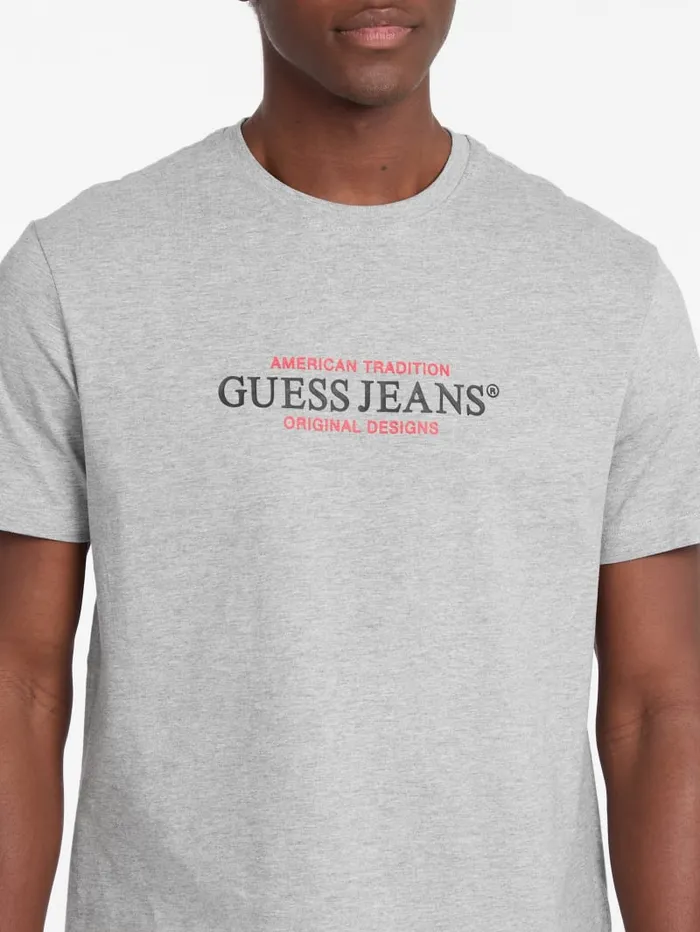 GUESS T Shirts and Tanks American Tradition Tee Blue 8211 Men