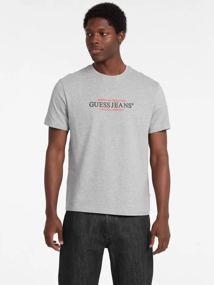 GUESS T Shirts and Tanks American Tradition Tee Blue 8211 Men
