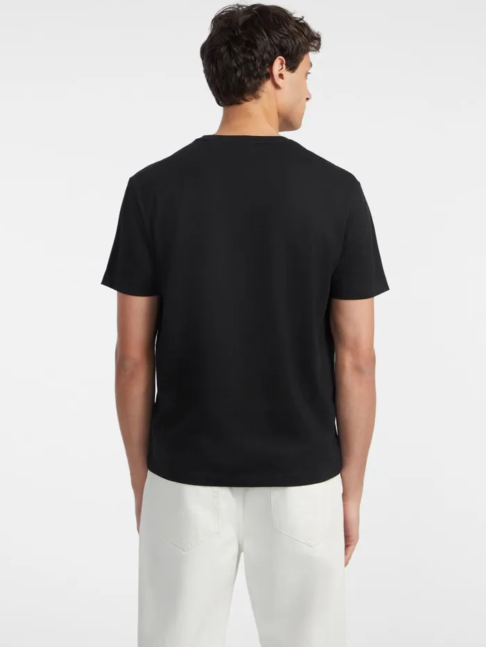 GUESS T Shirts and Tanks Banner Tee White 8211 Men