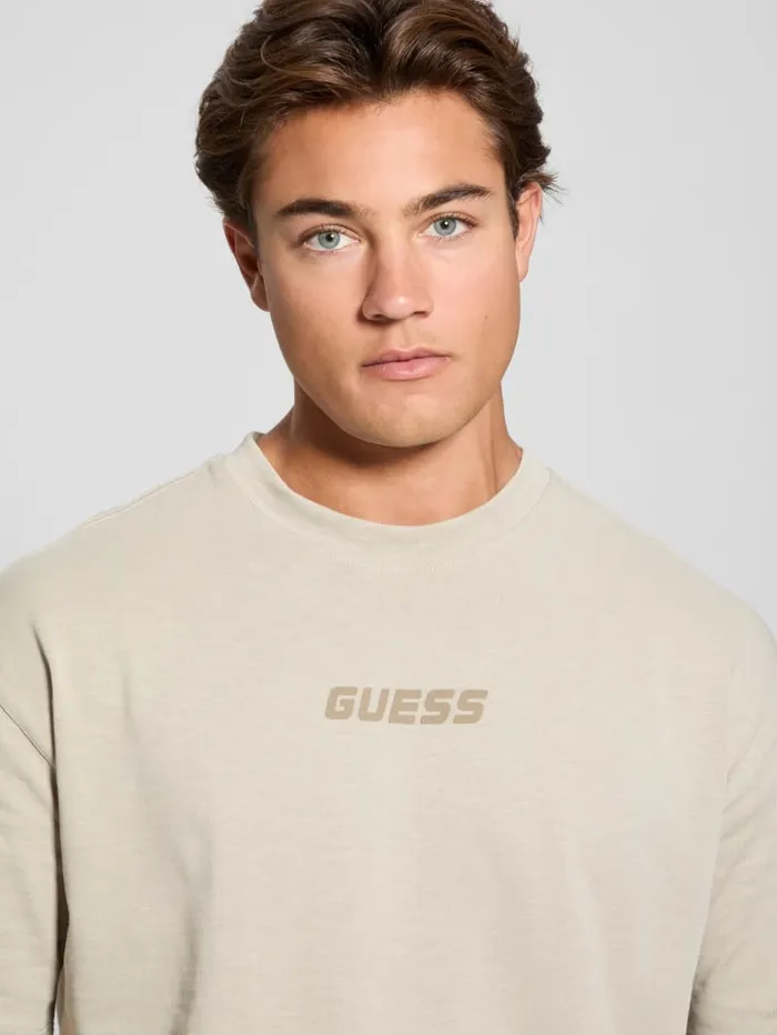GUESS T Shirts and Tanks Eco Dalim Tee Beige 8211 Men