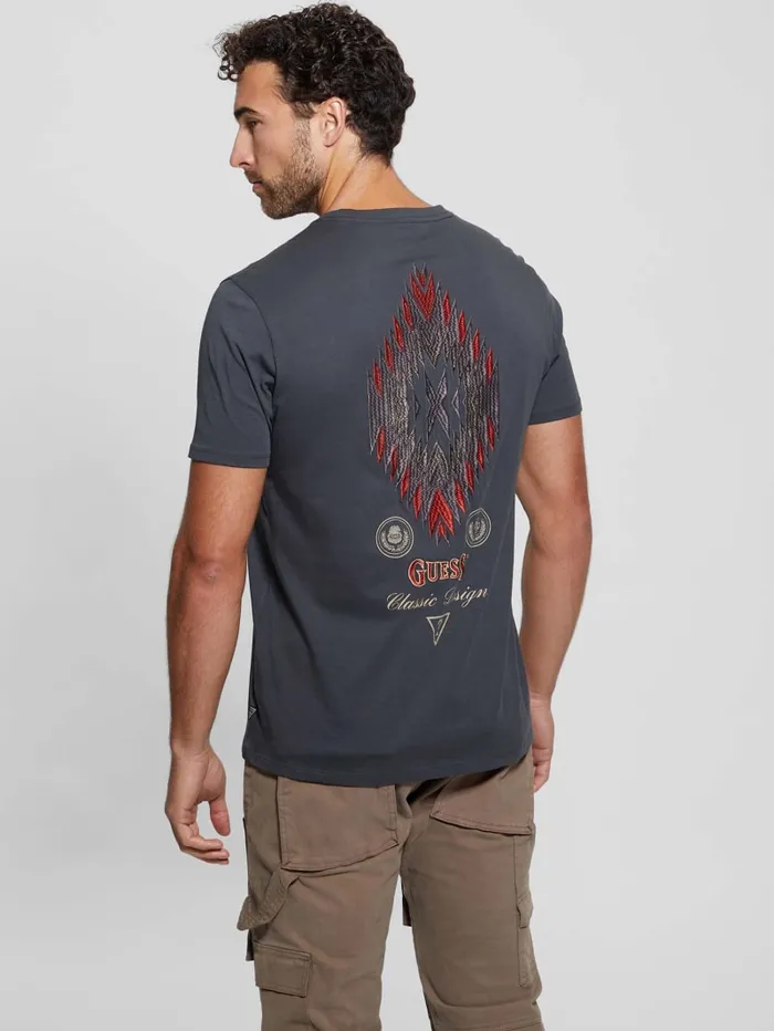 GUESS T Shirts and Tanks Eco Southwestern Tee White 8211 Men