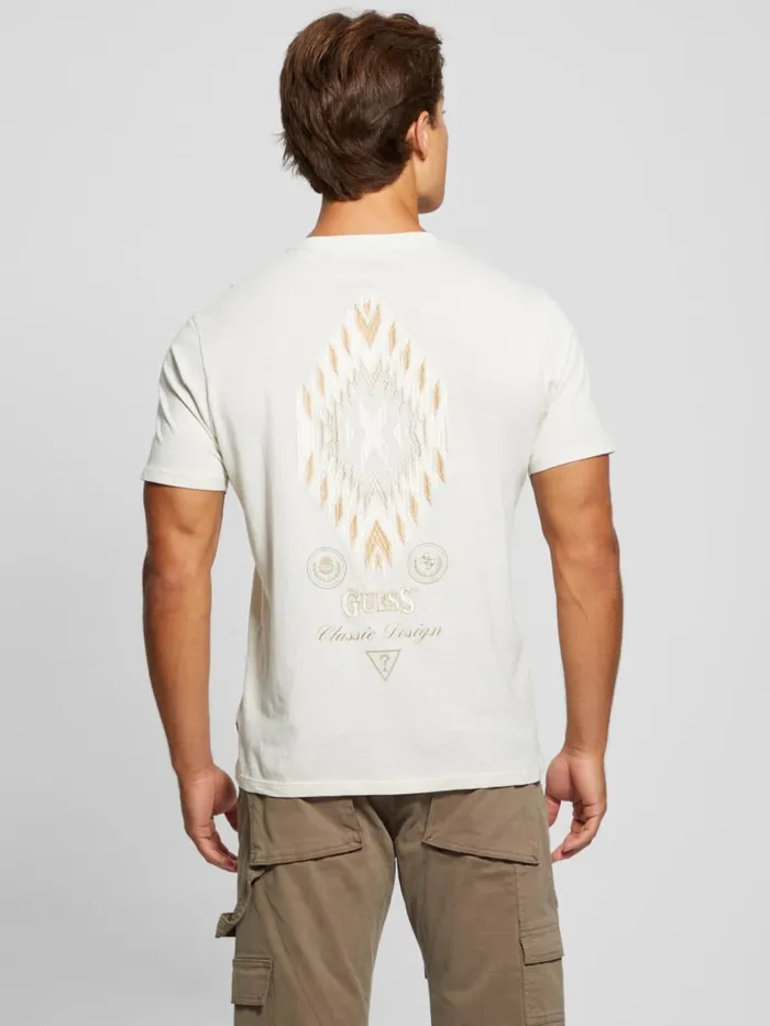 GUESS T Shirts and Tanks Eco Southwestern Tee White 8211 Men