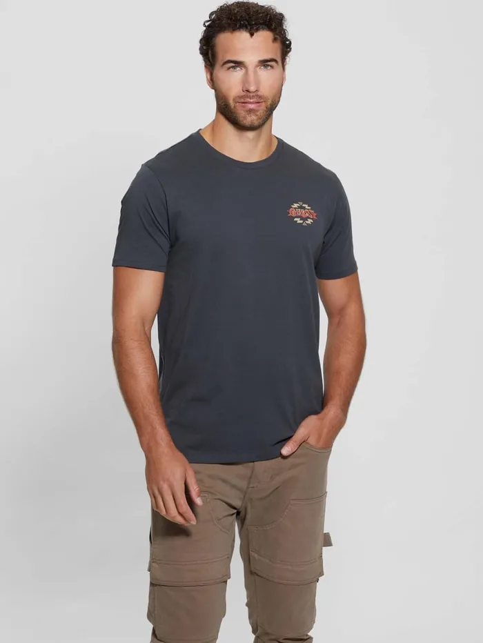 GUESS T Shirts and Tanks Eco Southwestern Tee White 8211 Men