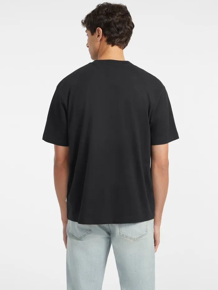 GUESS T Shirts and Tanks Embroidered Logo Tee Green 8211 Men