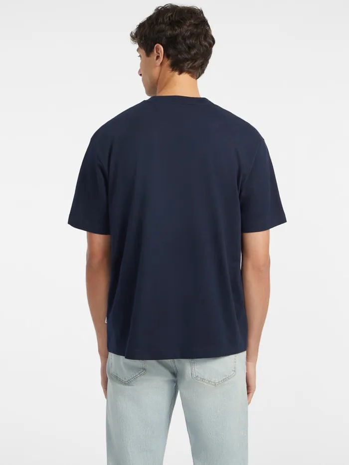 GUESS T Shirts and Tanks Embroidered Logo Tee Green 8211 Men
