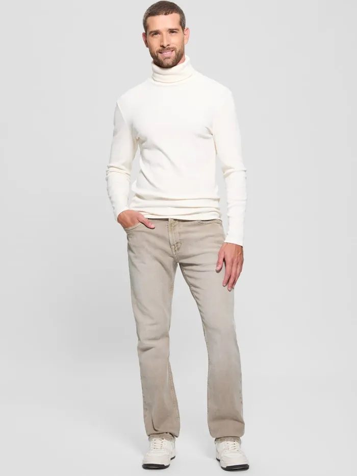 GUESS T Shirts and Tanks Mateo Turtleneck Tee Black 8211 Men