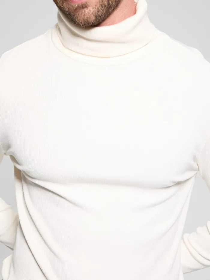 GUESS T Shirts and Tanks Mateo Turtleneck Tee Black 8211 Men