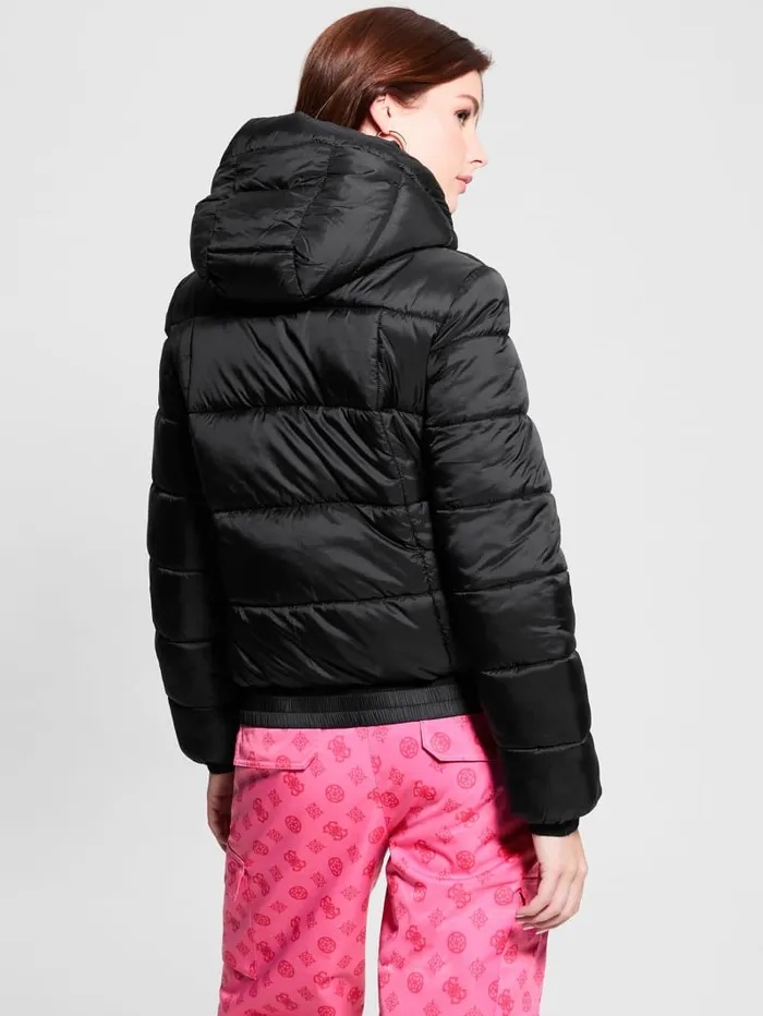 GUESS Tops Eco Puffer Jacket Beige 8211 Women