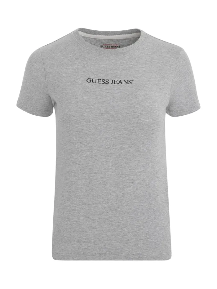 GUESS Tops Slim Logo Tee Black 8211 Women