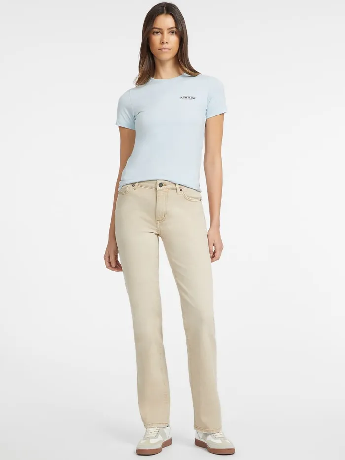 GUESS Tops Slim Mini American Tradition Tee Blue 8211 Women