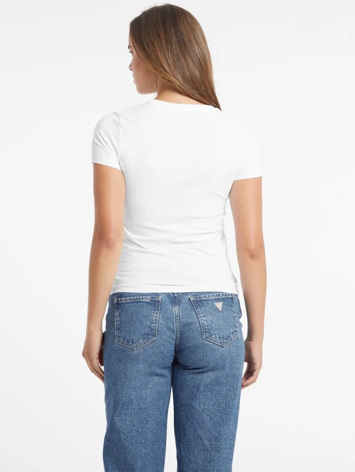 GUESS Tops Slim Mini American Tradition Tee Blue 8211 Women