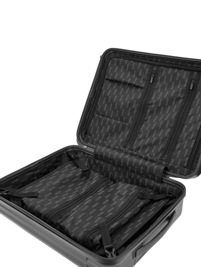 GUESS Travel and Tech Olbia Cabin Trolley Suitcase White 8211 Women
