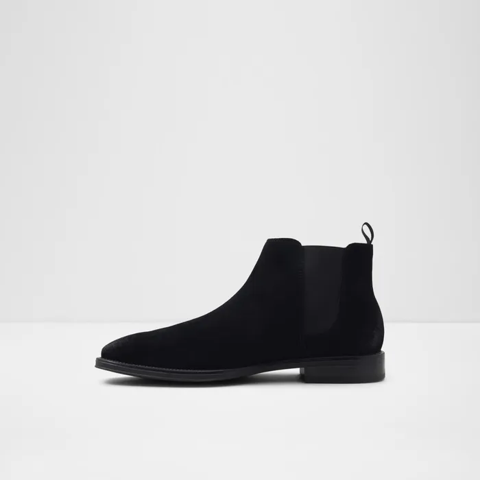 Gweracien Black Leather Suede Men ALDO Boots